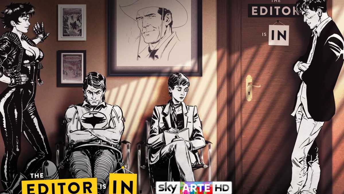 Immagine di "The Editor is In". Tex, Zagor e Dylan Dog approdano in televisione
