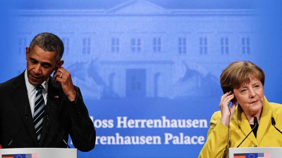 Immagine di Obama e Schäuble dietro il terremoto tra gli 007 tedeschi