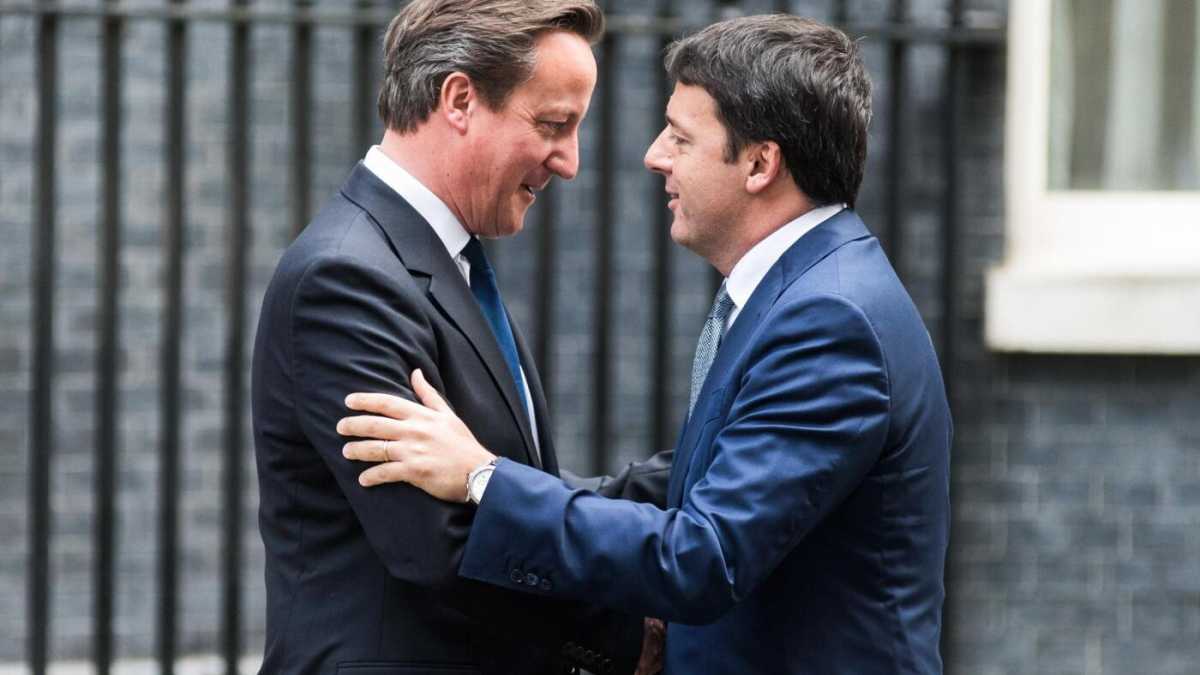 Immagine di Leopolda tendenza Cameron