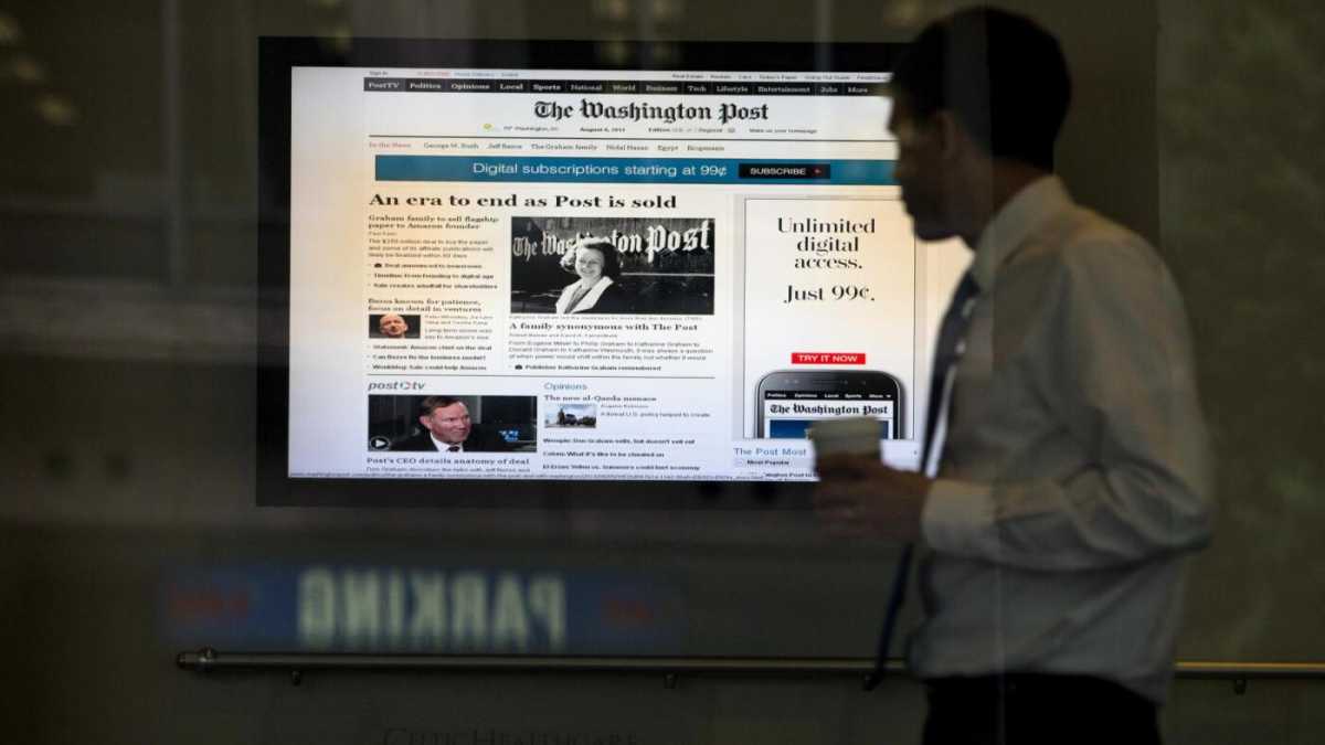 Immagine di Nel Washington Post targato Amazon ci sono una app e le idee (ma il giornalismo?)