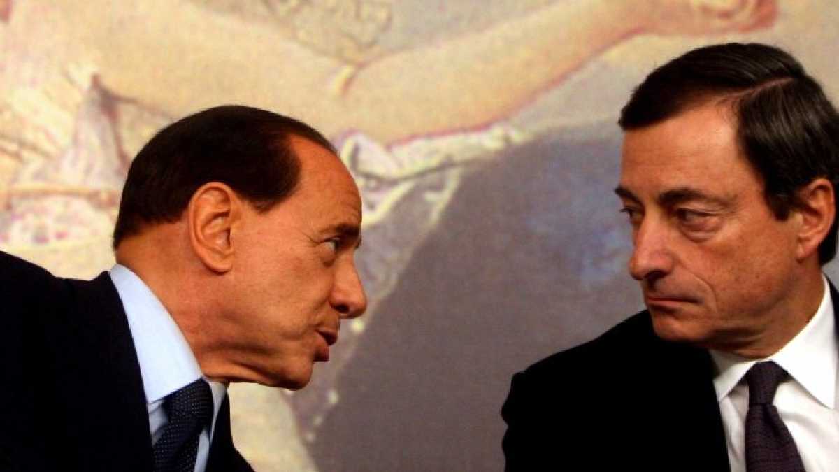 Immagine di Draghi premier? Si può fare, parola di Berlusconi