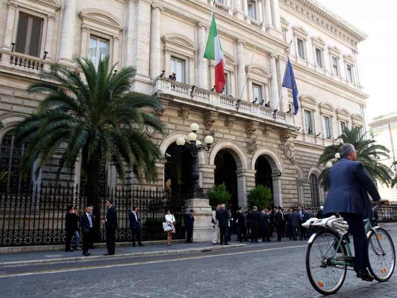 La sede di Bankitalia a Roma (Foto Lapresse)