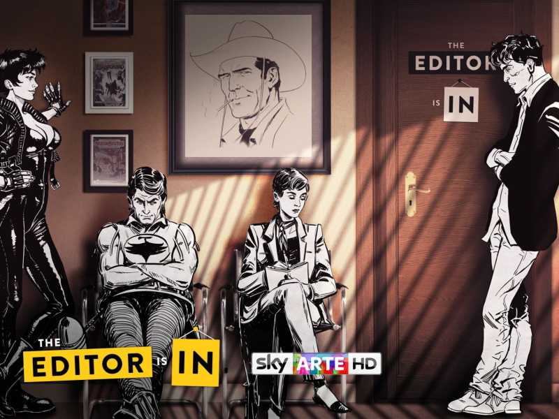 "The Editor is In". Tex, Zagor e Dylan Dog approdano in televisione