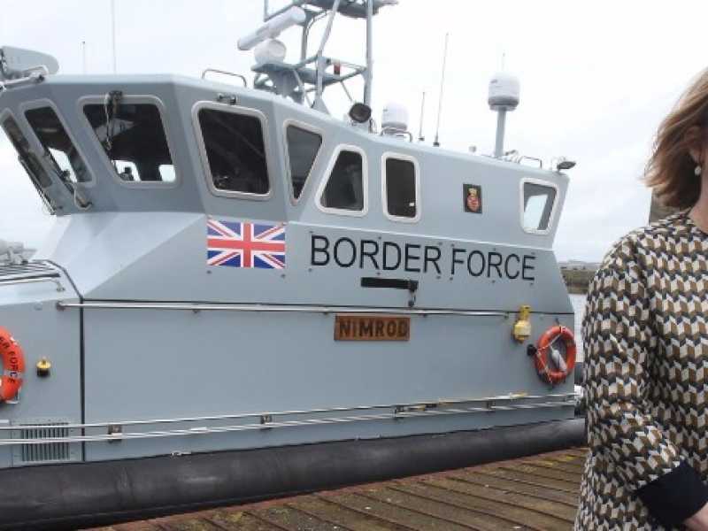 Amber Rudd, ministro agli Affari interni di Londra (foto LaPresse)