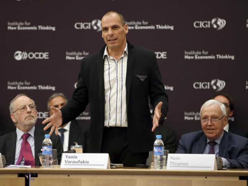 Yanis Varoufakis (foto LaPresse)