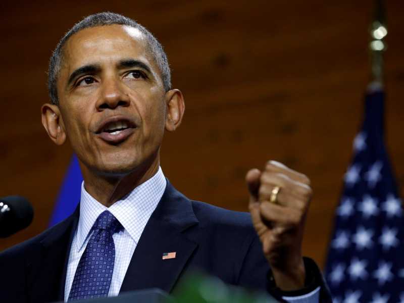 Il presidente degli Stati Uniti, Barack Obama (foto LaPresse)