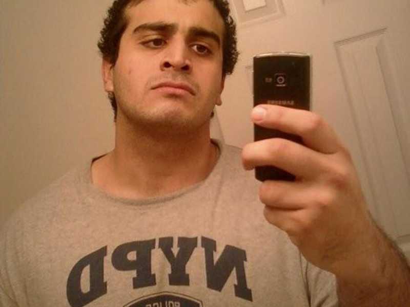 Il terrorista di Orlando, Omar Mateen (foto LaPresse)