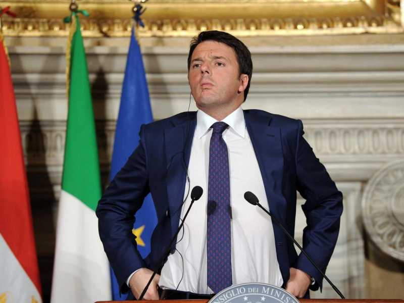 Matteo Renzi (foto LaPresse)