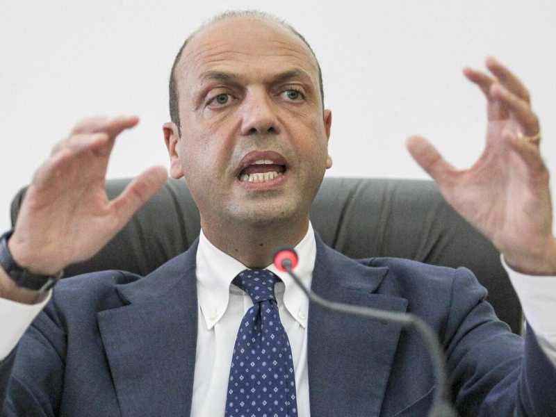 Angelino Alfano (foto LaPresse)