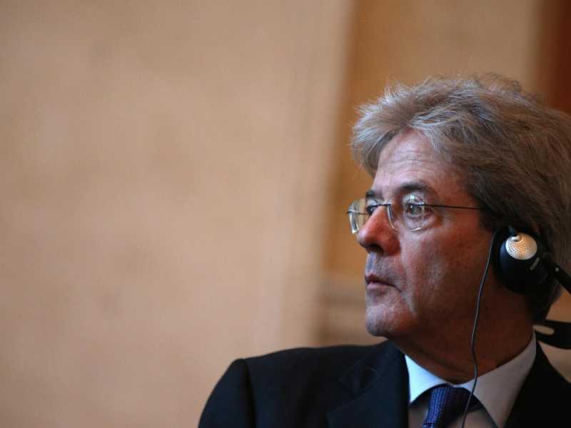 Il ministro degli Esteri Paolo Gentiloni (foto LaPresse)