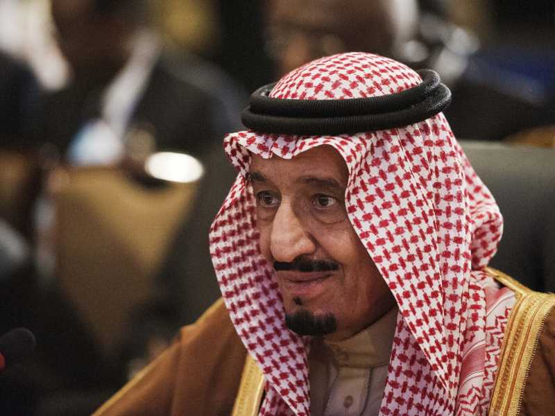 Il re saudita Salman bin Abdulaziz (foto LaPresse)
