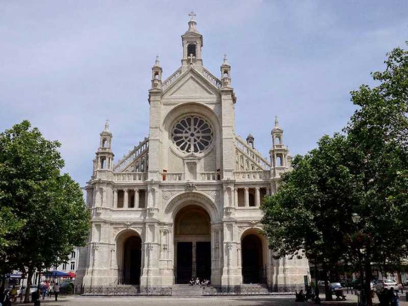 La chiesa di Santa Caterina a Bruxelles