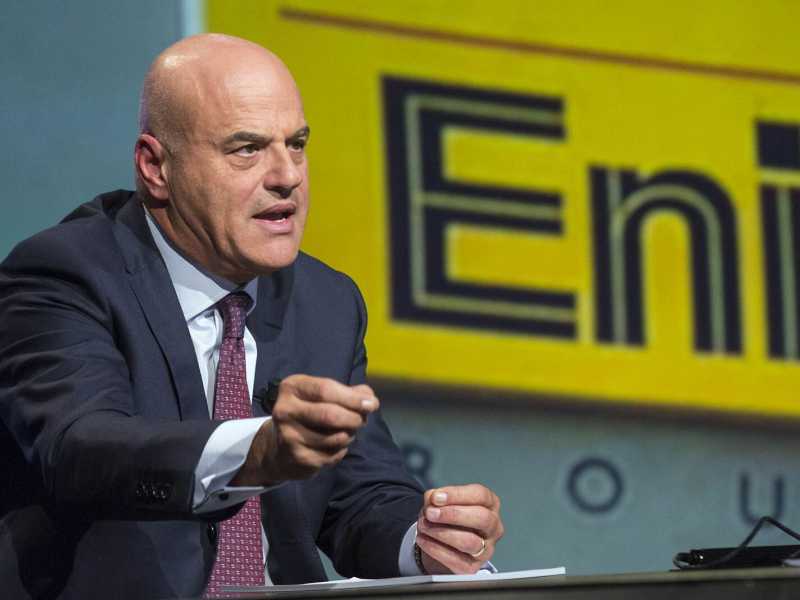 L'ad di Eni, Claudio Descalzi (foto LaPresse)