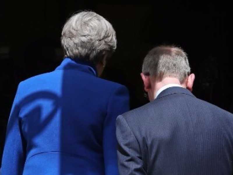 Theresa May (foto LaPresse)