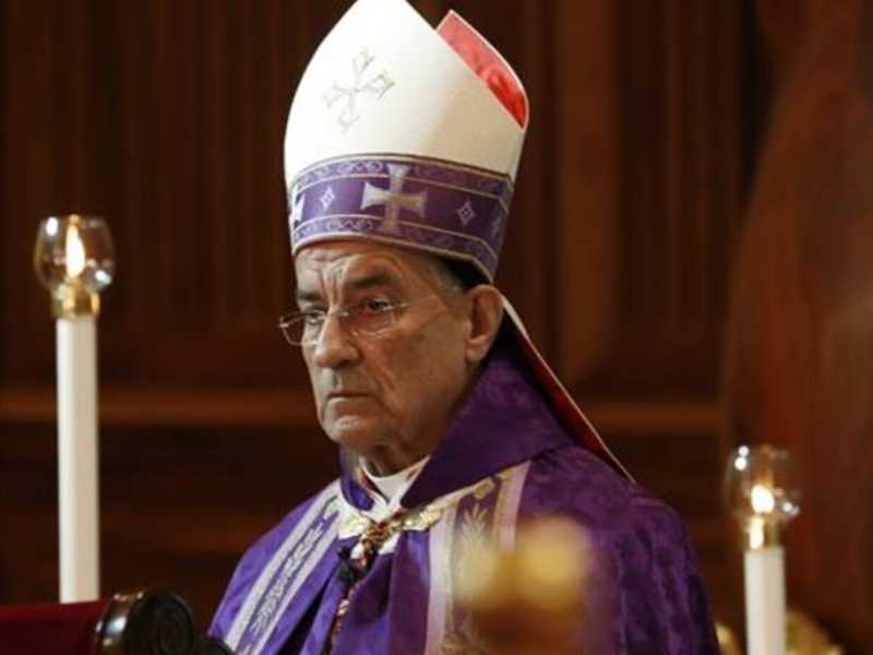 Il cardinale B&eacute;chara Boutros Rai, Patriarca di Antiochia dei Maroniti