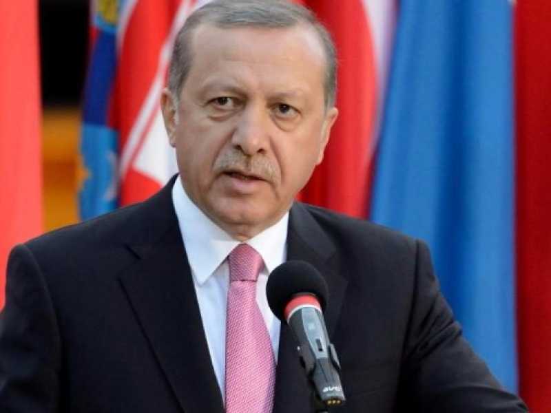 Il presidente turco Recep Tayyip Erdogan (foto LaPresse)