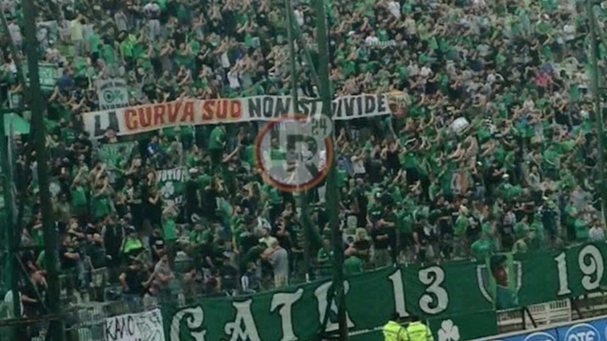 Immagine di Curva sud e solidarietà greca