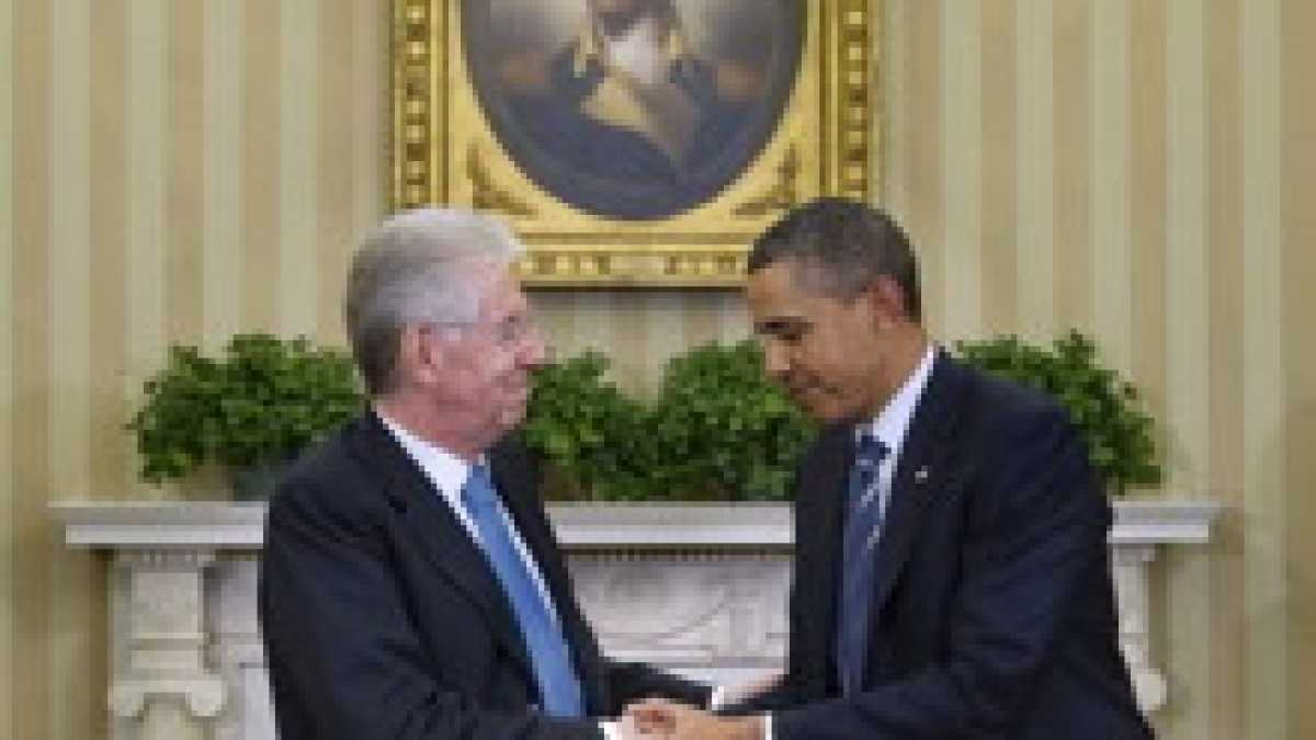 Immagine di Monti non potrebbe essere più atlantista (ma Obama gliene è grato?)