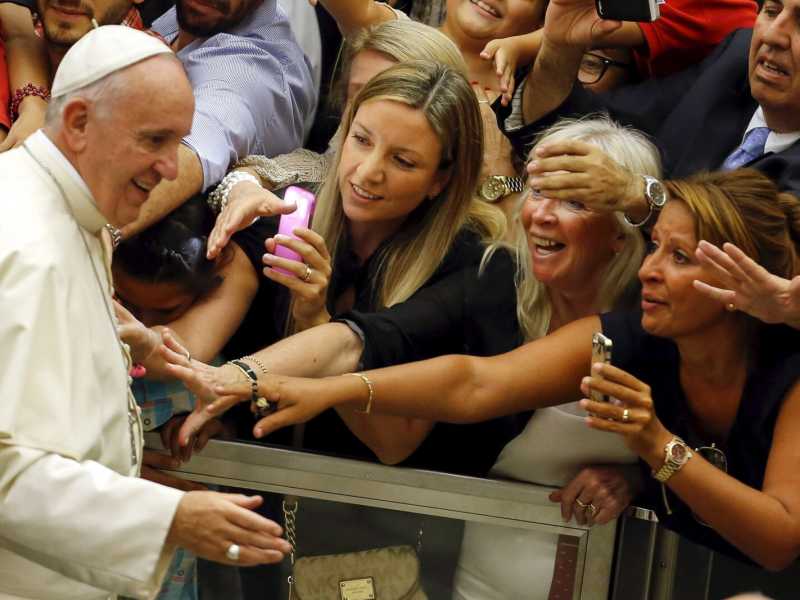 Papa Francesco (foto LaPresse)