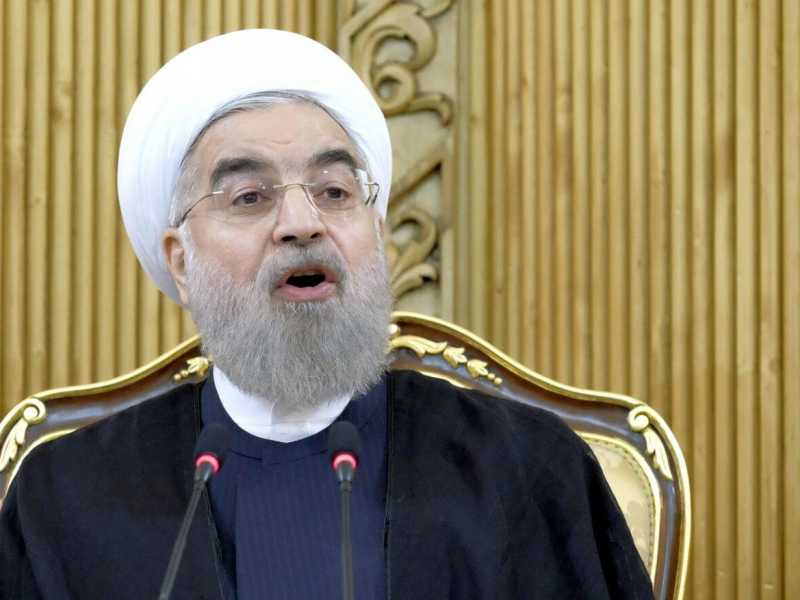 Hassan Rohani (foto LaPresse)