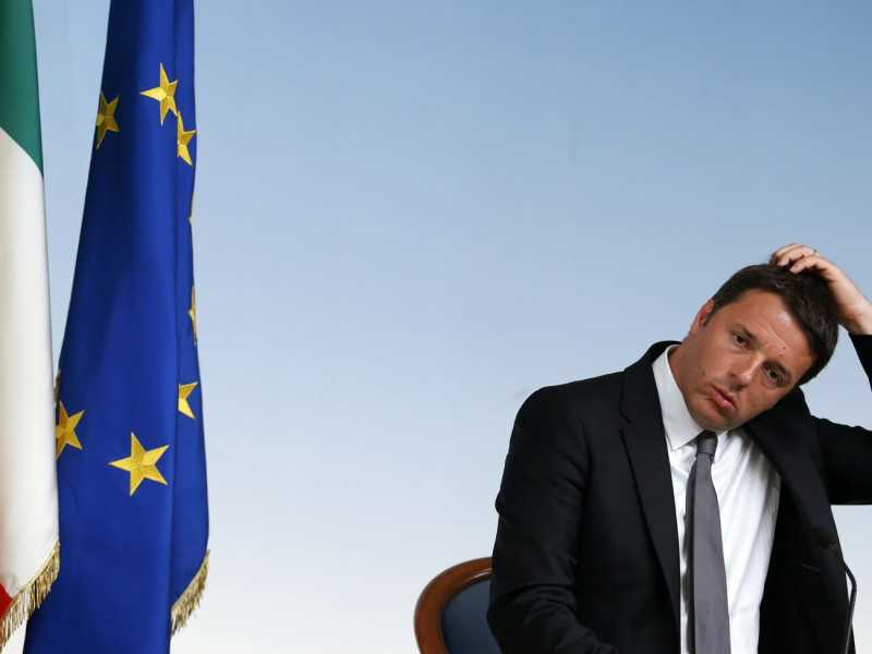 Il premier Matteo Renzi