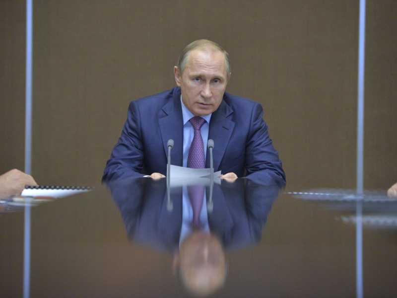 Il presidente russo Vladimir Putin (foto LaPresse)