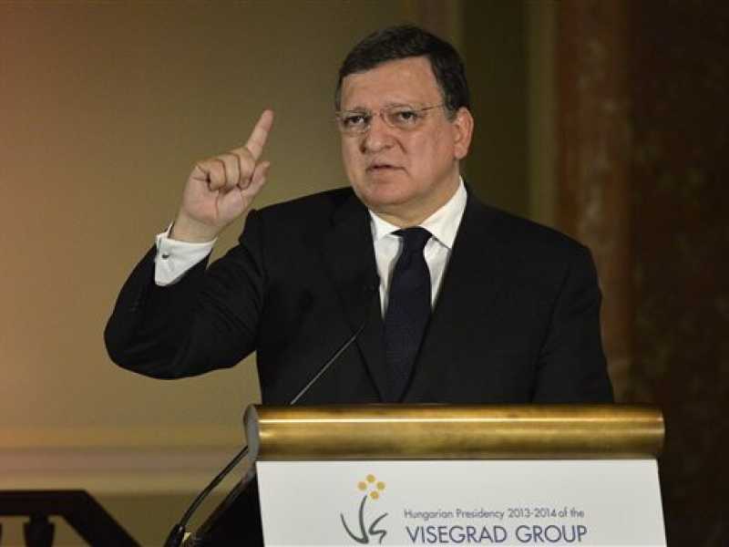 Il presidente della Commissione europea Josè Manuel Barroso (Foto Ap)