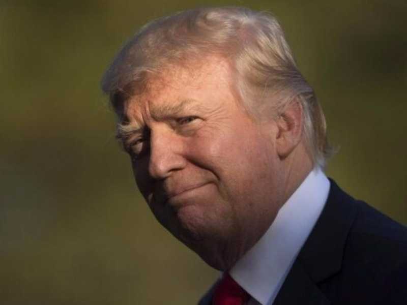 Donald Trump ritorna alla Casa Bianca (foto LaPresse)