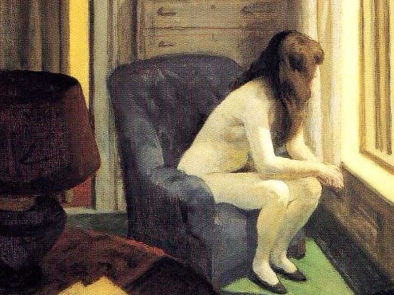 Edward Hopper, "Eleven AM" (1926) 
