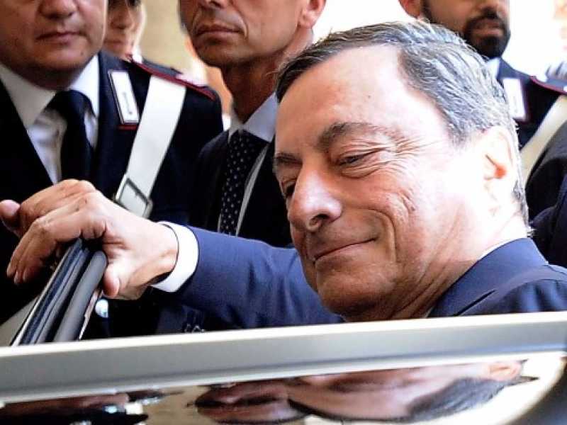 Mario Draghi (foto LaPresse)