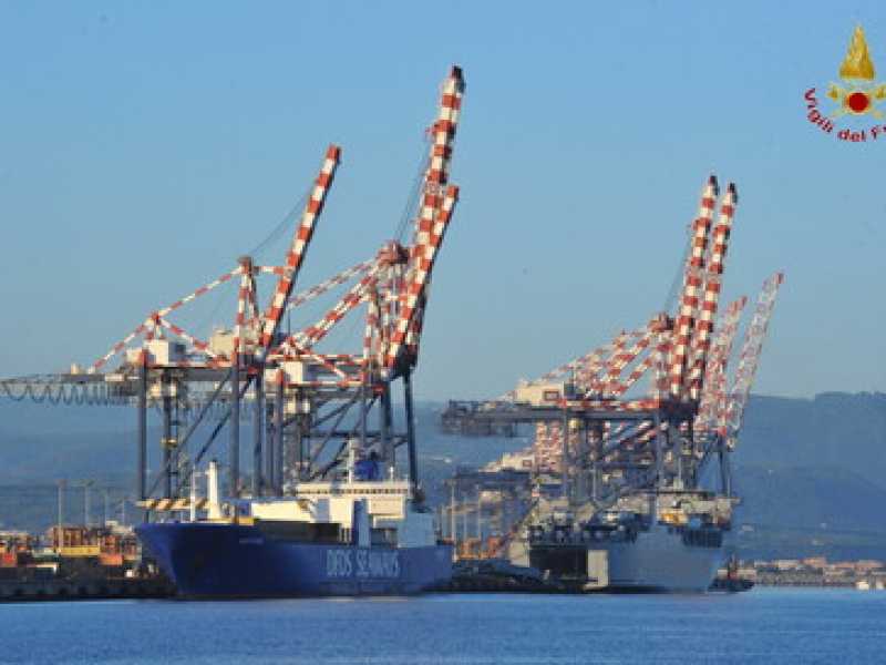 Il porto di Gioia Tauro (foto LaPresse)