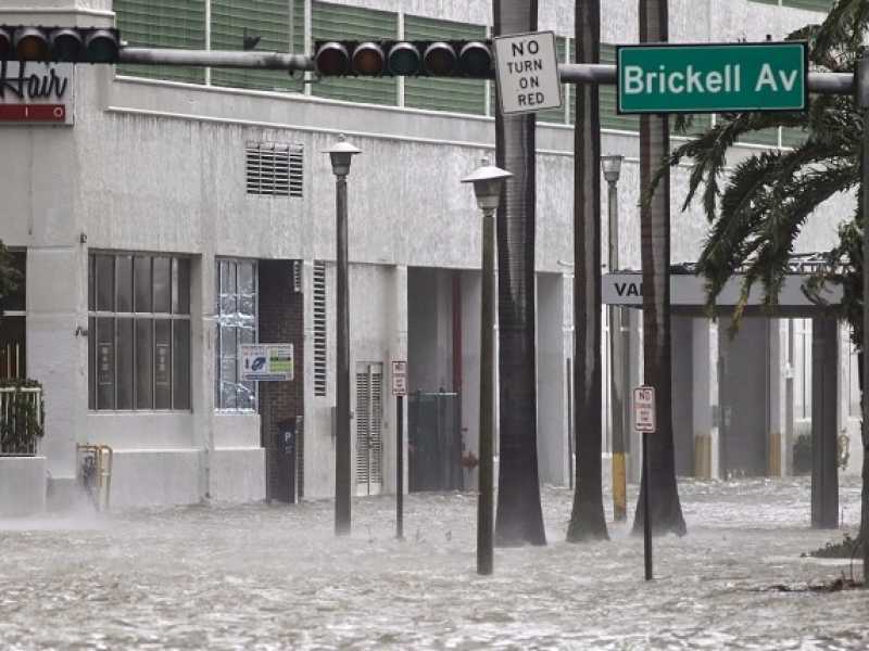 L'uragano Irma in Florida (Foto LaPresse)
