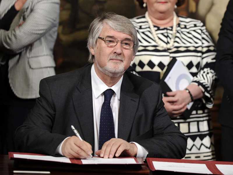 Il ministro del Lavoro Giuliano Poletti (Foto La Presse)