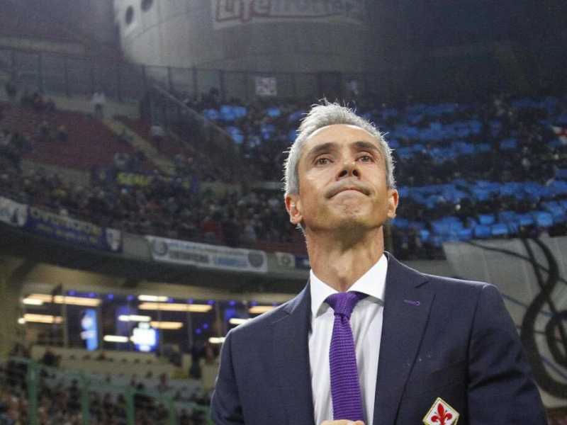 L'allenatore della Fiorentina Paulo Sousa (foto LaPresse)
