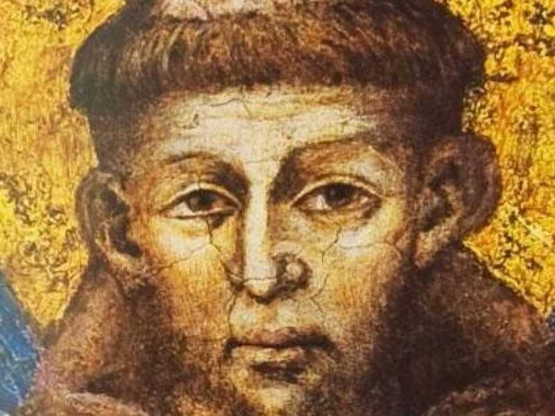 Presunto ritratto di San Francesco realizzato da Cimabue