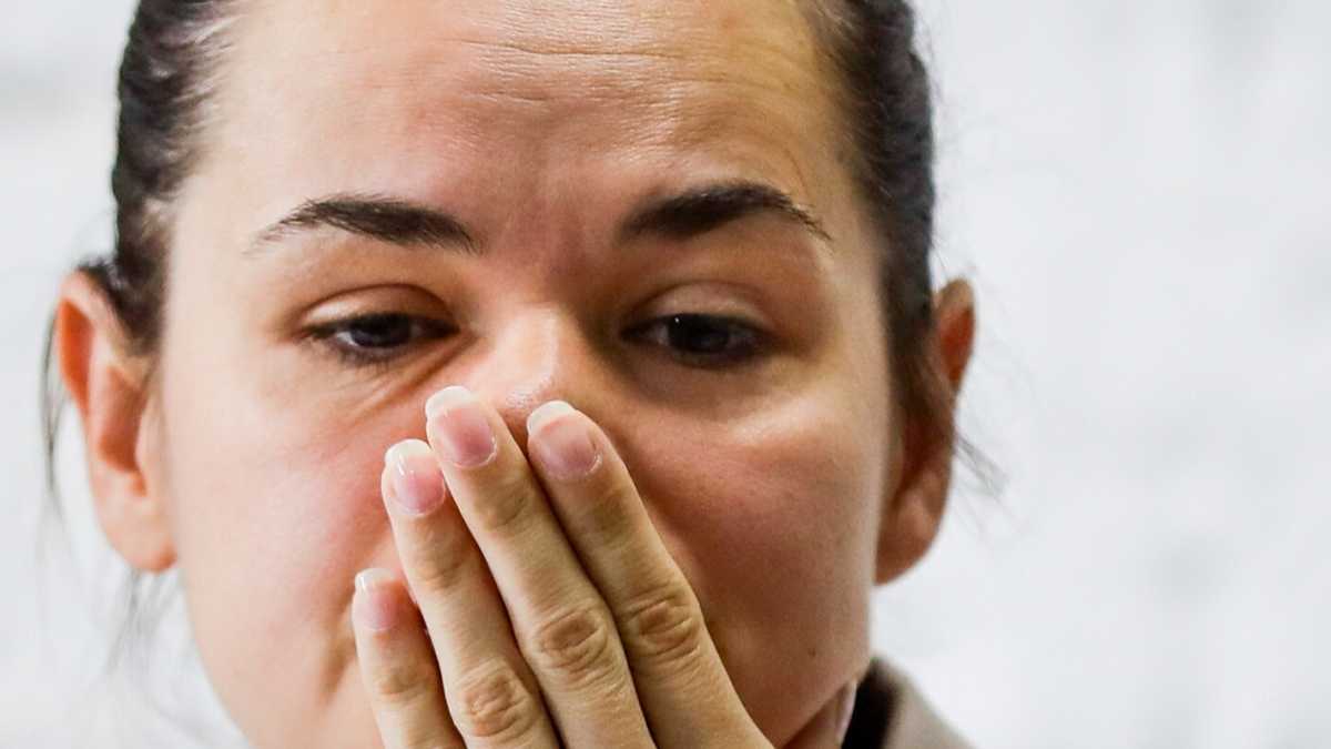 Immagine di La voce rotta di Tikhanovskaja, la donna forte della Bielorussia