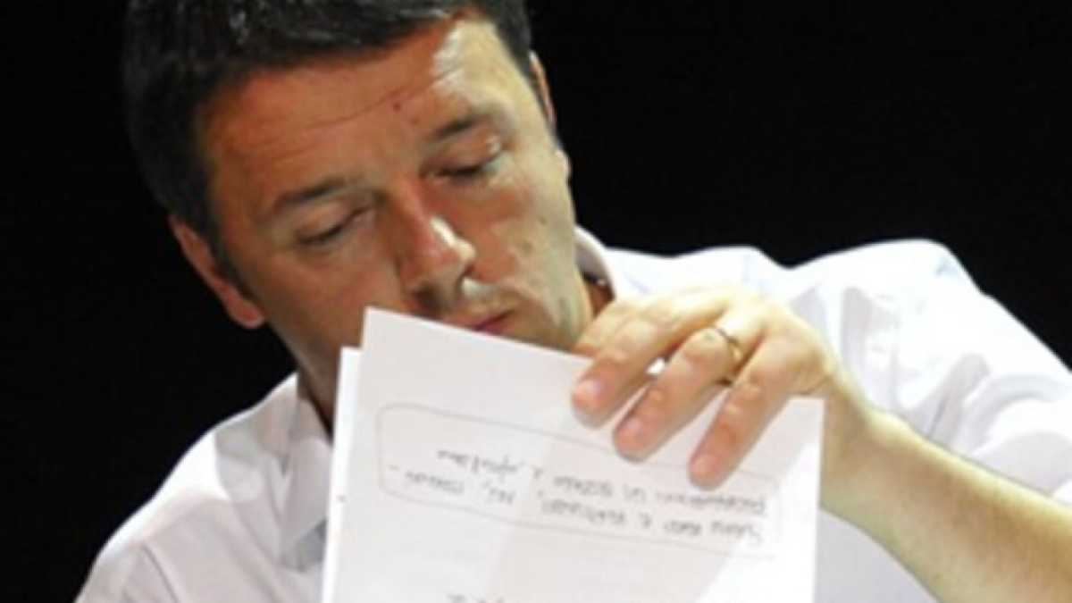 Immagine di Renzi, lo scasso e il piano b