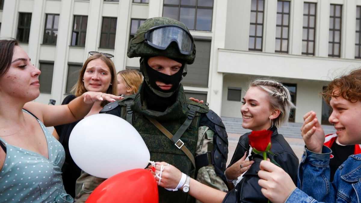 Immagine di I primi risultati contro Lukashenka