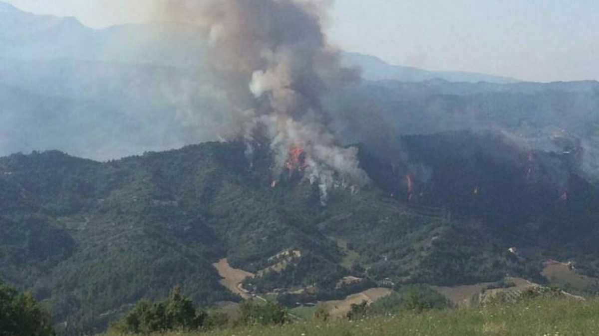 Immagine di Scontro tra due aerei militari vicino ad Ascoli Piceno