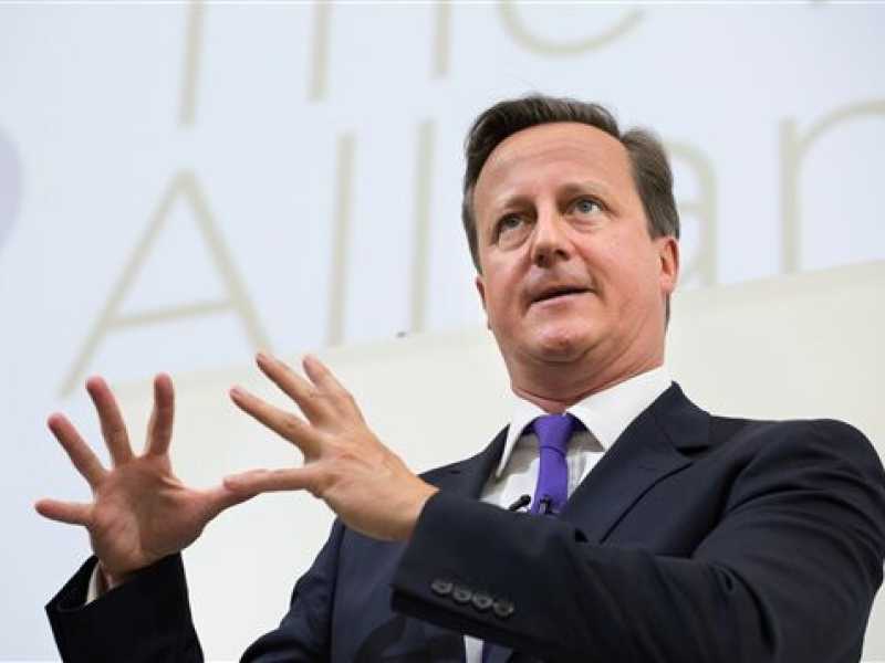 Il premier inglese David Cameron (Foto Ap)