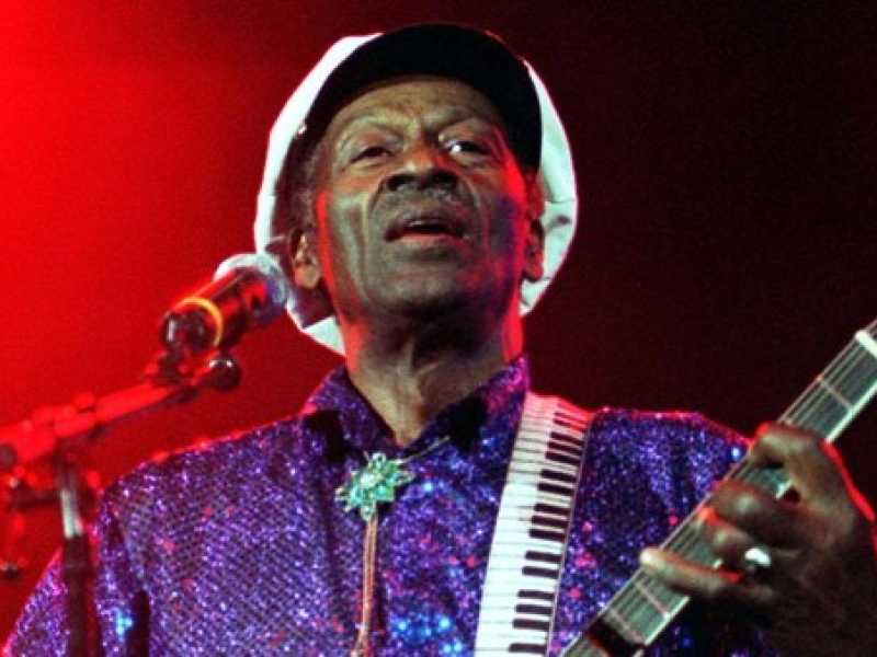 Chuck Berry (foto LaPresse)