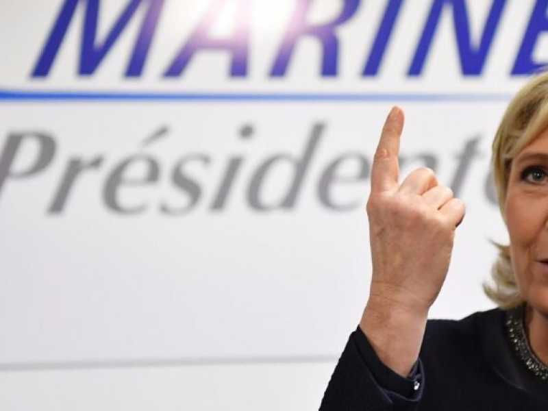 Marine Le Pen (foto LaPresse)