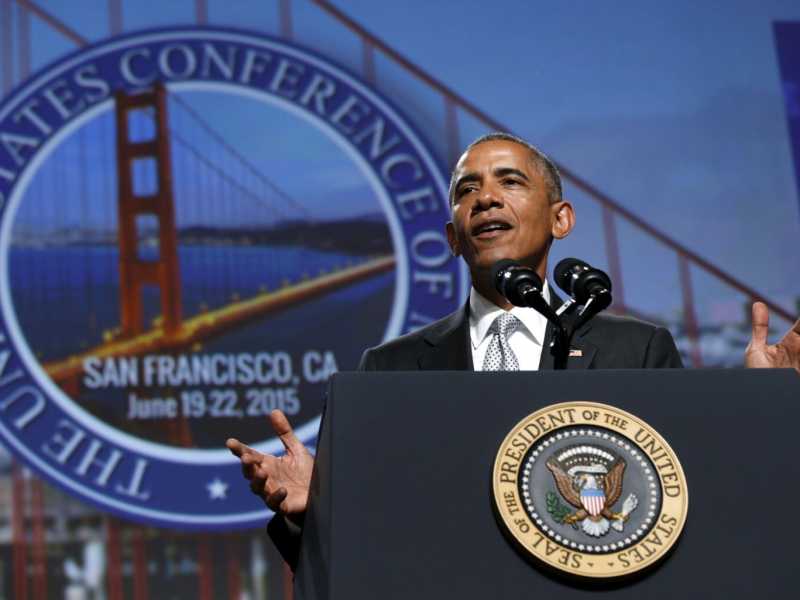 Barack Obama (foto LaPresse)