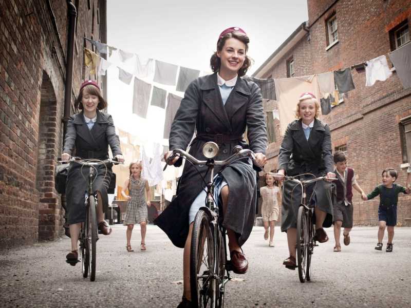 Una scena del film "Call the Midwife" 