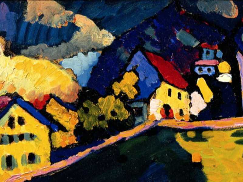 Artribune Wassily Kandinsky, Marnau (paesaggio d'estate),1909