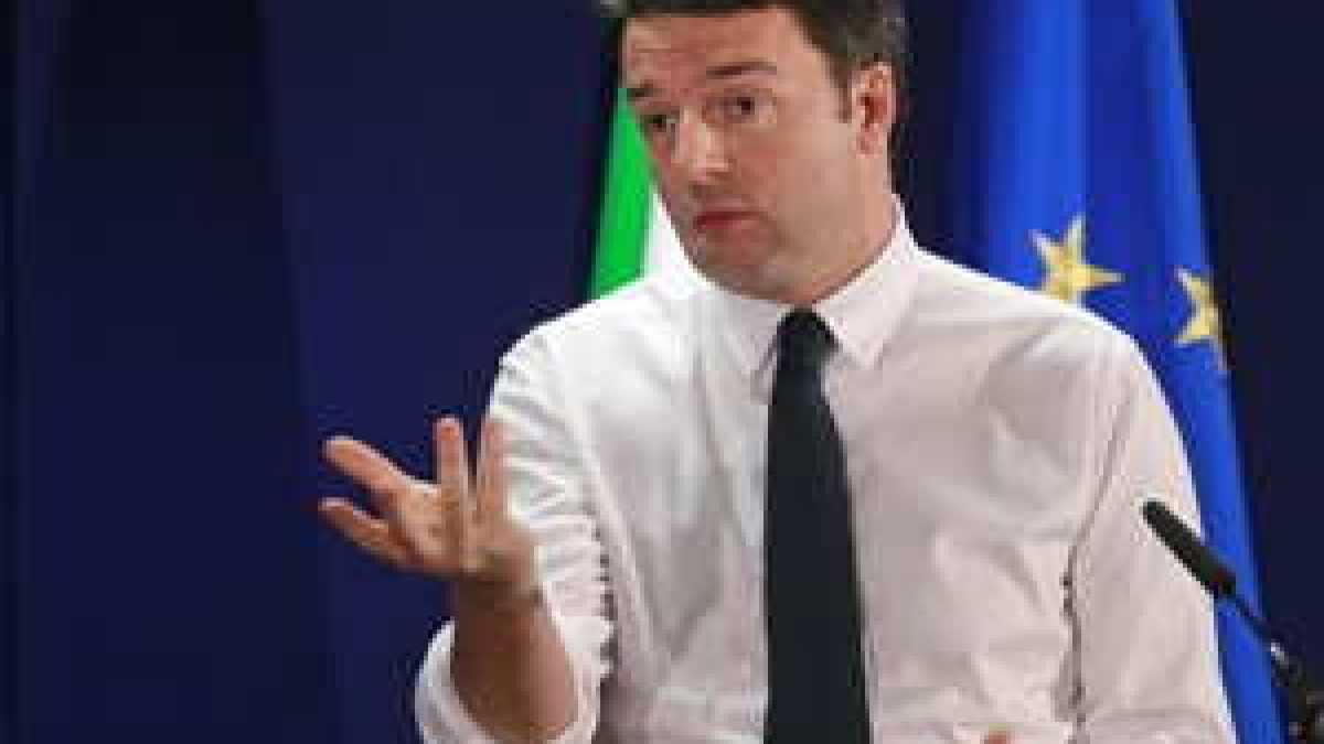 Immagine di Renzi contro la "palude concertatoria"