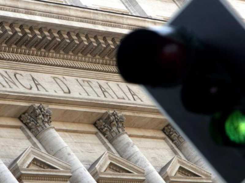 La sede della Banca d'Italia in via Nazionale a Roma (foto LaPresse)