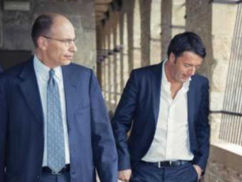Renzi e Letta, termini di una sfida