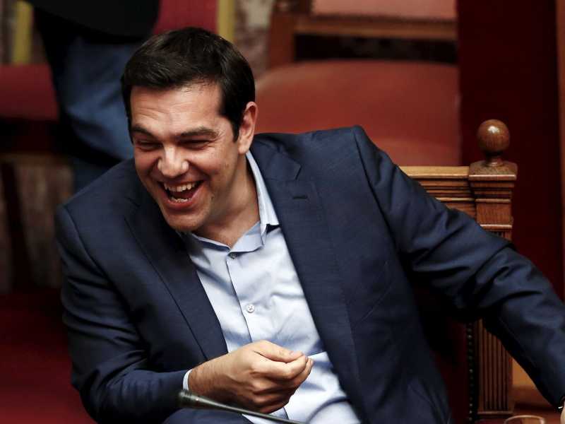 Alexis Tsipras (foto LaPresse)