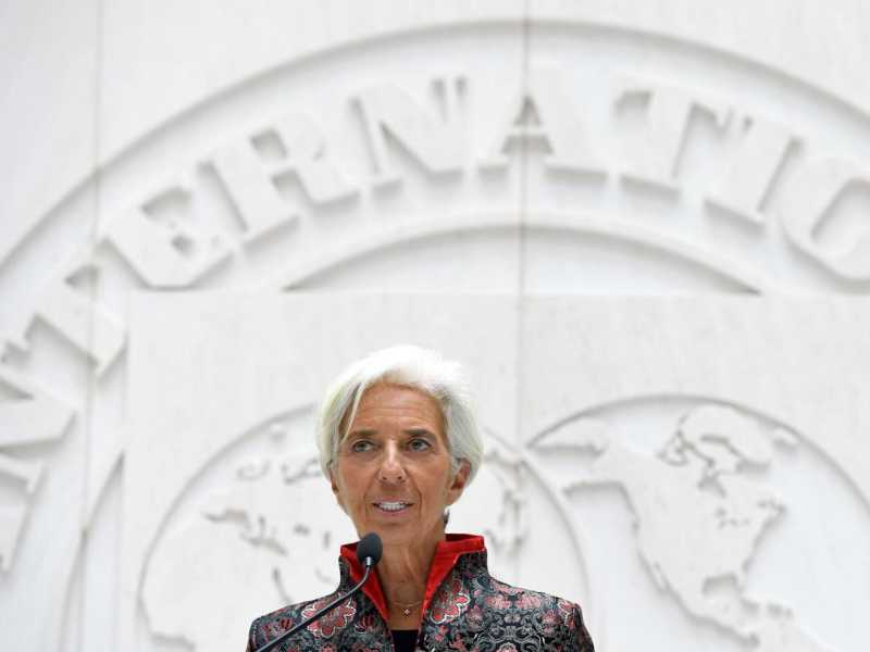 Christine Lagarde (foto LaPresse)